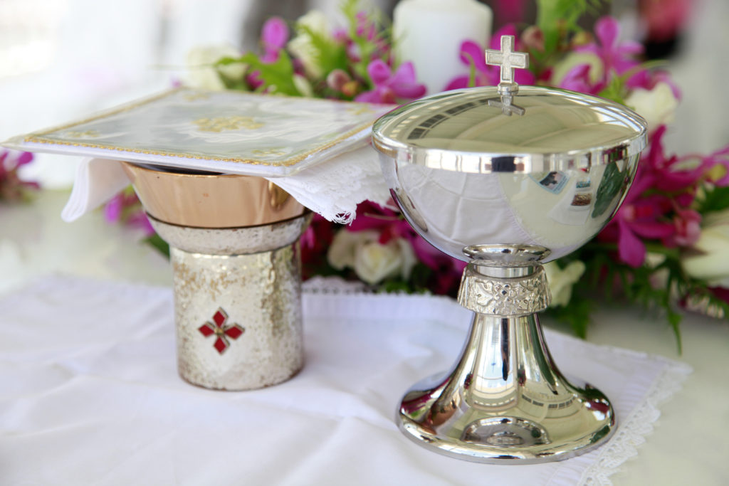 katholische Hochzeit Kommunion
