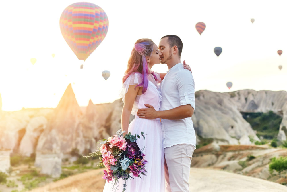Alternativen zu Luftballons auf der Hochzeit 