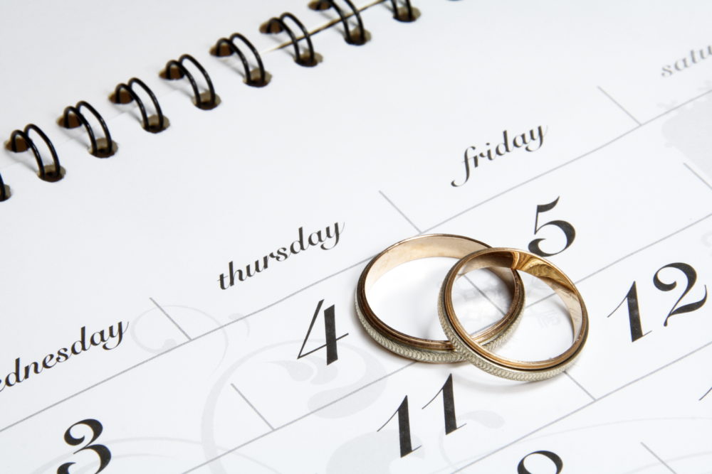 Hochzeitstermin festlegen Hochzeitsdatum Tipps