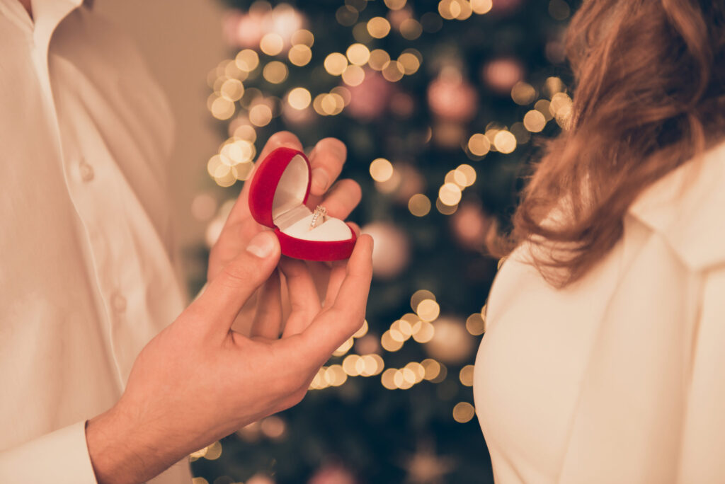Heiratsantrag an Weihnachten