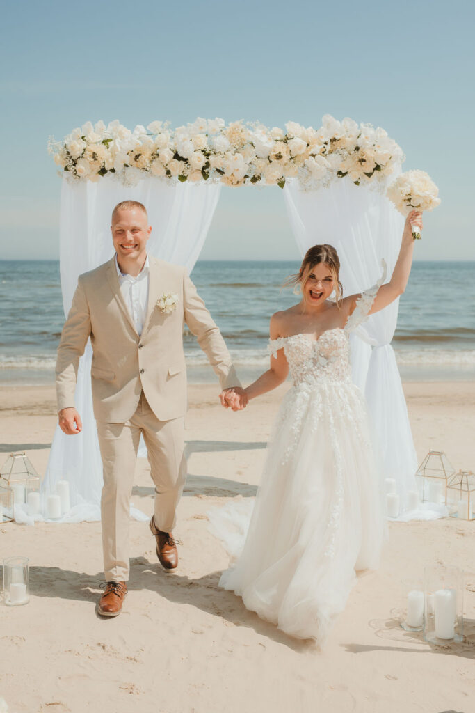 Srandhochzeit an der Ostsee - Heiraten mit Hochzeitsplanerin Vanessa Werner