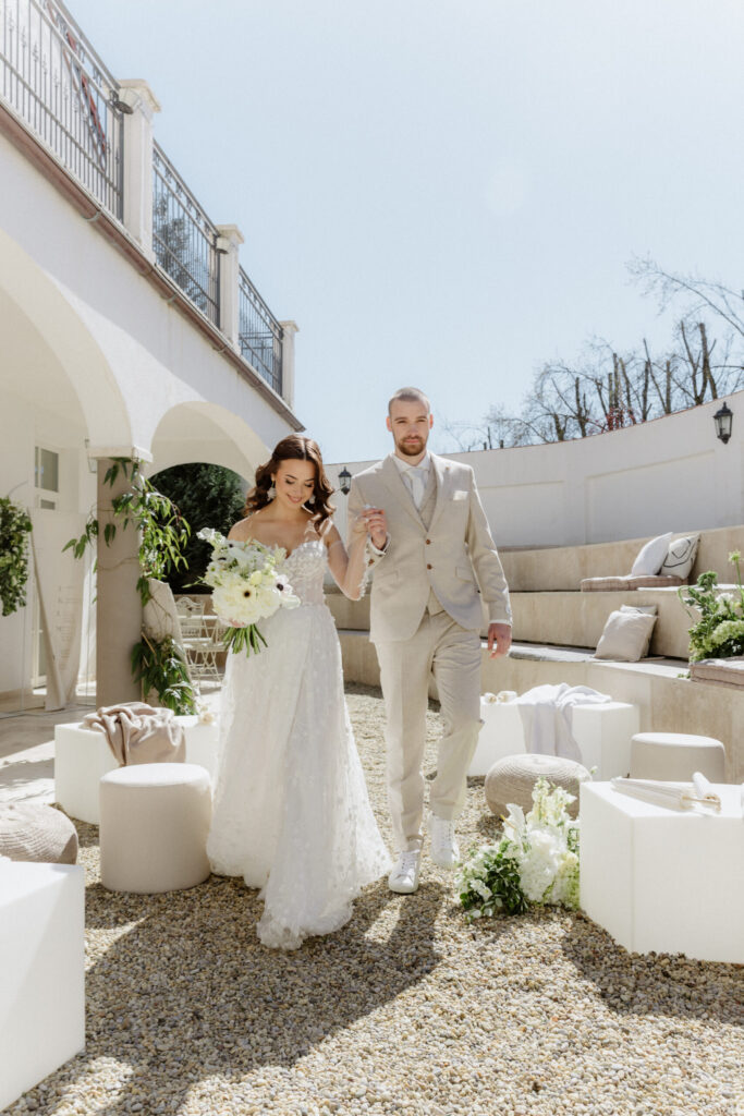 Elegante Hochzeit im Hofgut Sickertshofen - Heiraten im Umland von München, Bayern